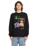 Felpa Volcom Fa F Rygalski Crew - Nero