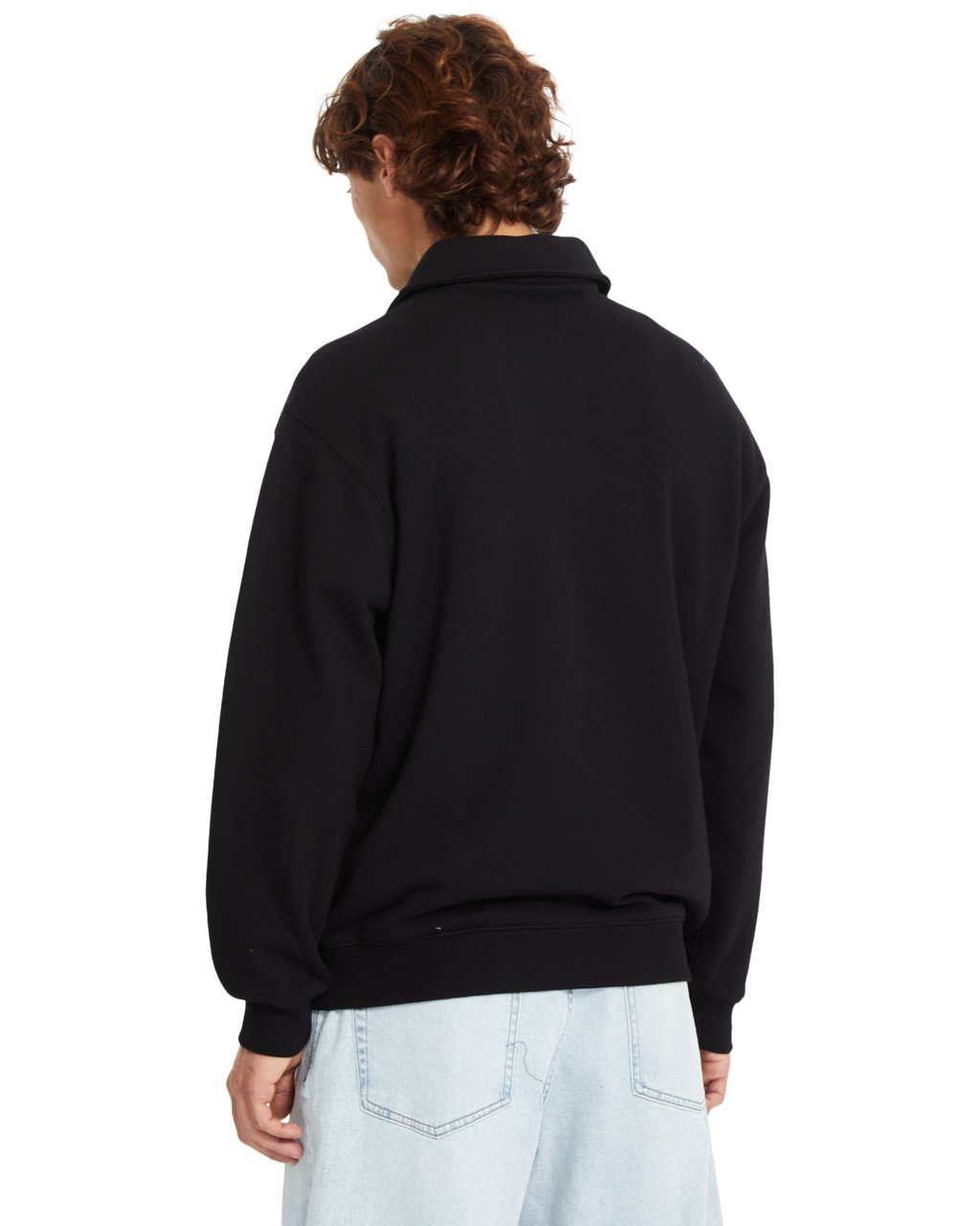 Sudadera Volcom Nevermine Terry Crew - Black