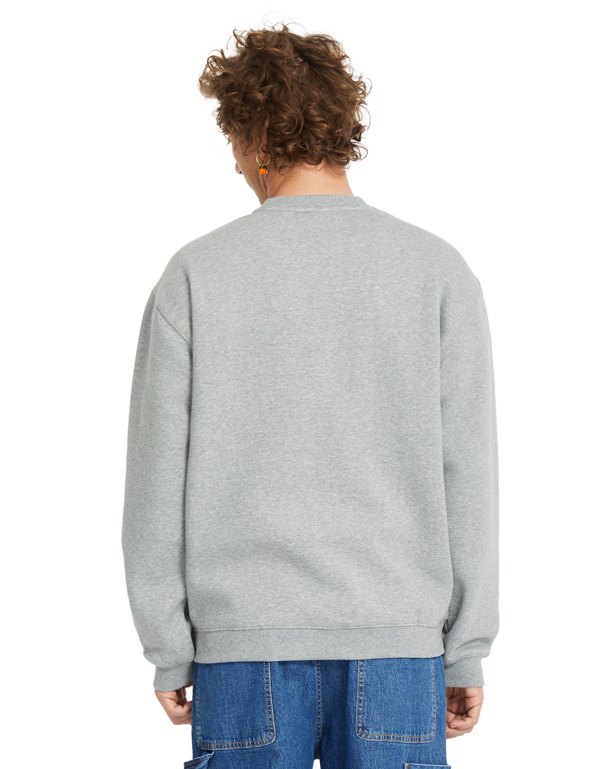 Sweatshirt Volcom Noder Crew - Gris chiné