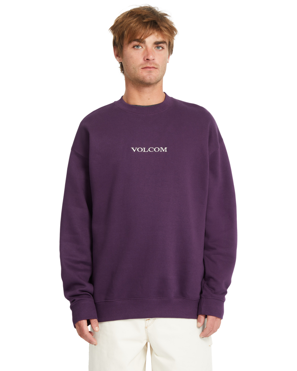 Felpa Volcom Volcom Stone Crew - Uva Reale