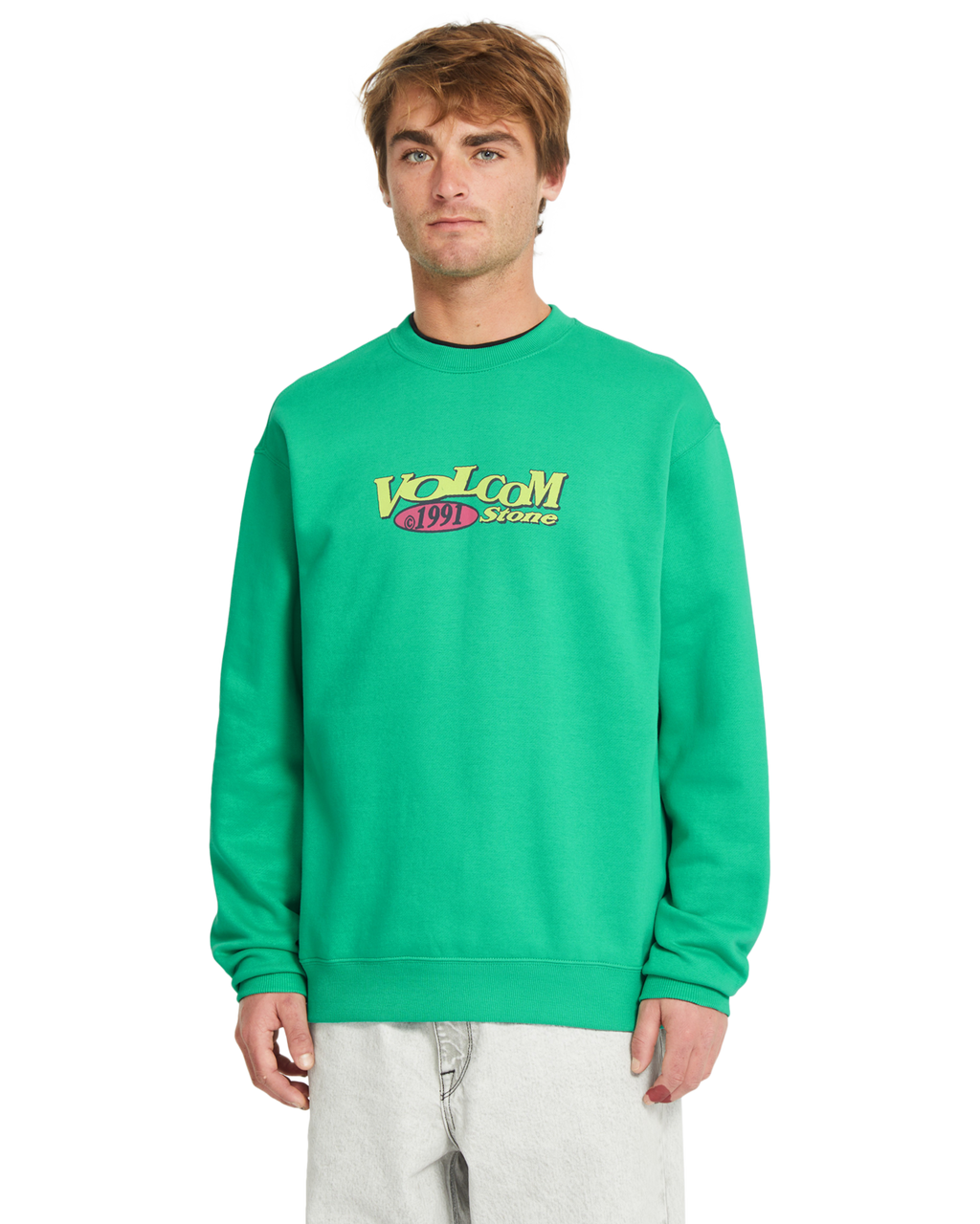 Sudadera Volcom Watanite Crew - Mint