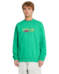 Felpa Volcom Watanite Crew - Menta