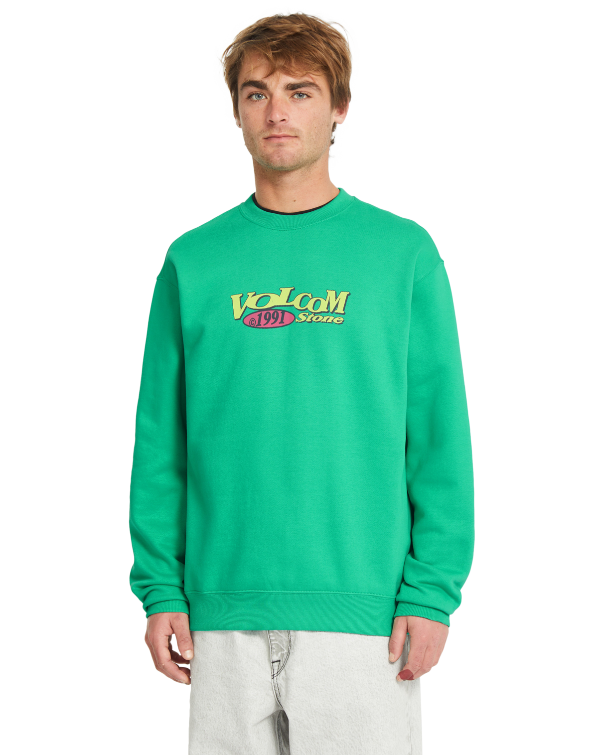 Sudadera Volcom Watanite Crew - Mint