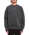 Volcom Skate Vitals Remy S Crew Sweatshirt - Asphalt Black