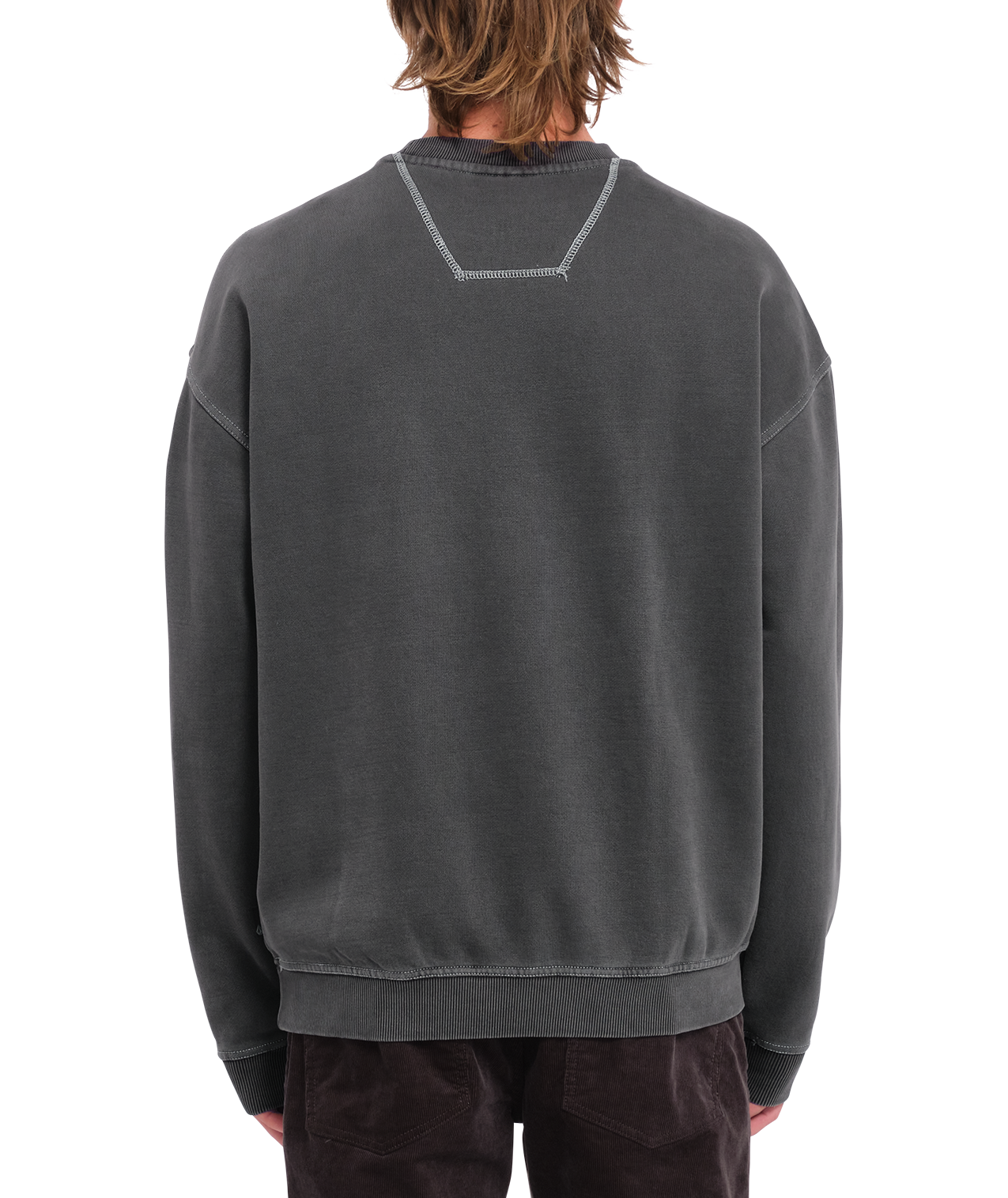 Sweatshirt Volcom Skate Vitals Remy S Crew - Asphalt Black