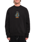 Sudadera Volcom Watanite Crew - True Black