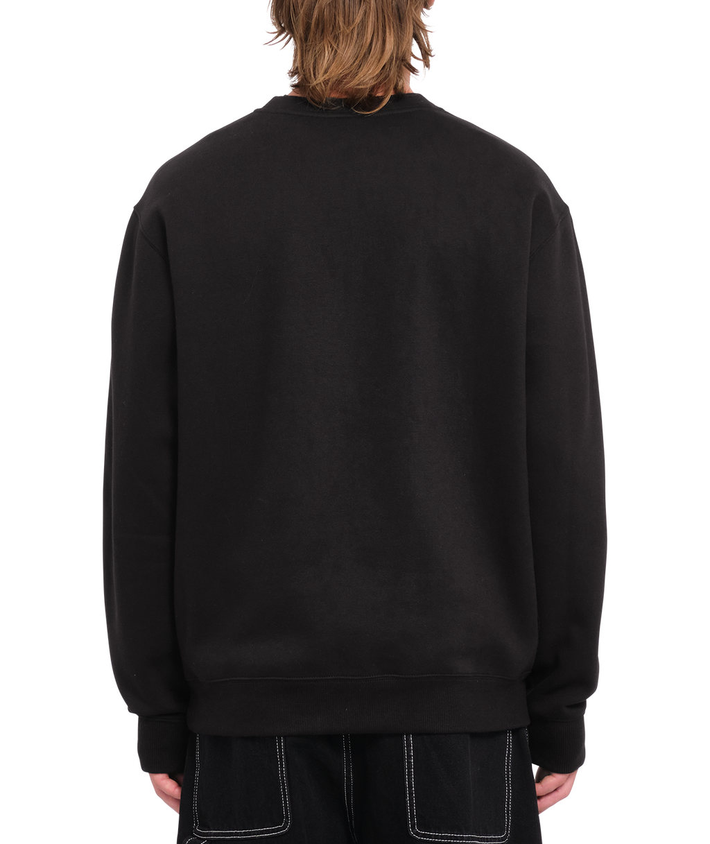 Volcom Watanite Crew Sweatshirt - True Black