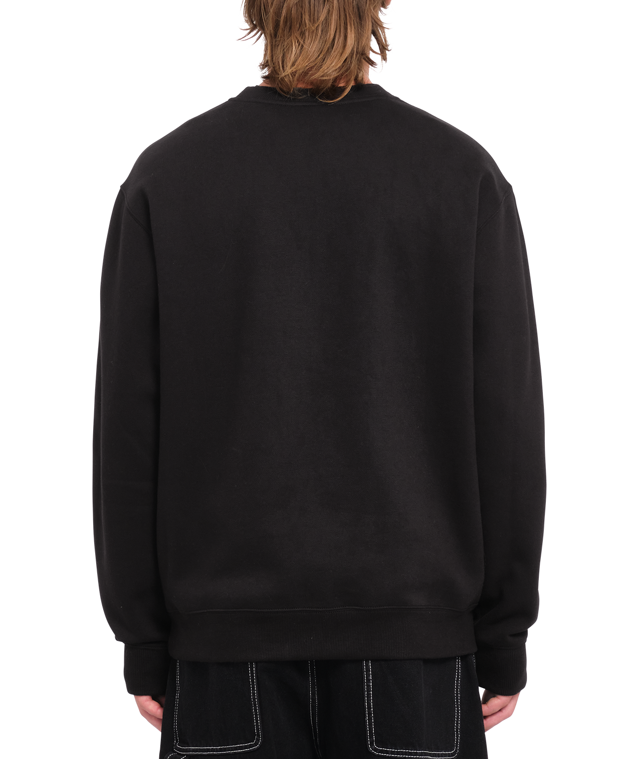 Volcom Watanite Crew Sweatshirt - True Black