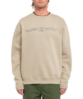 Sudadera Volcom Watanite Crew - Light Khaki