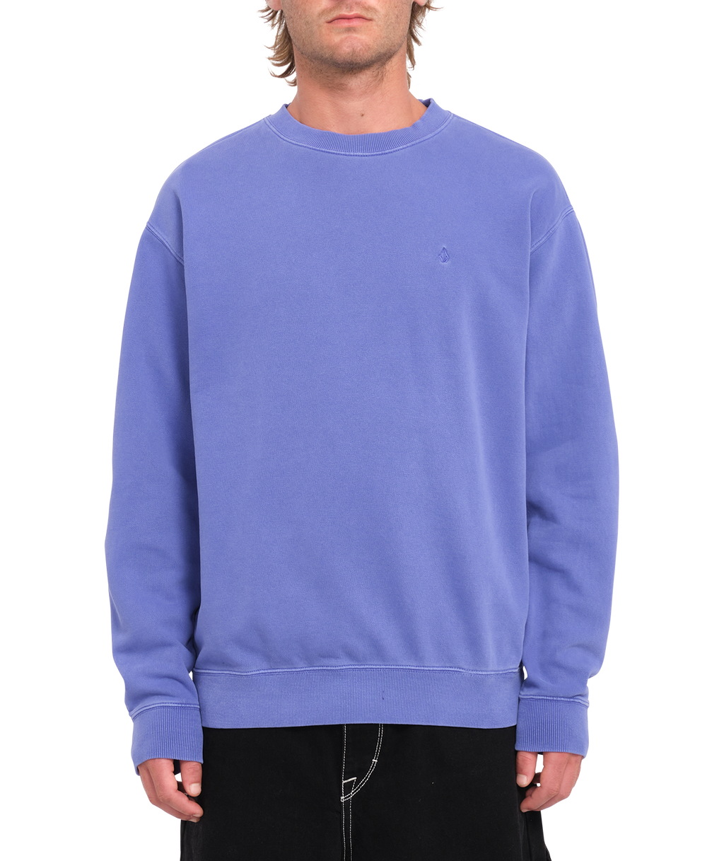 Sudadera Volcom Single Stone Pw Crew - Ballpoint Blue