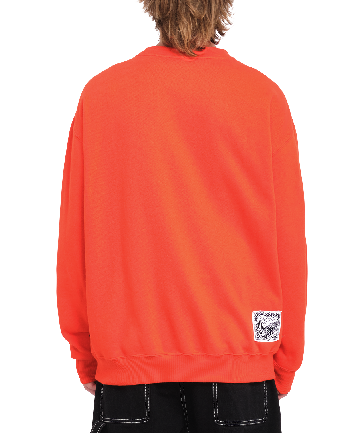 Sweatshirt Volcom Fa Keutchi Crew - Rouge Vif