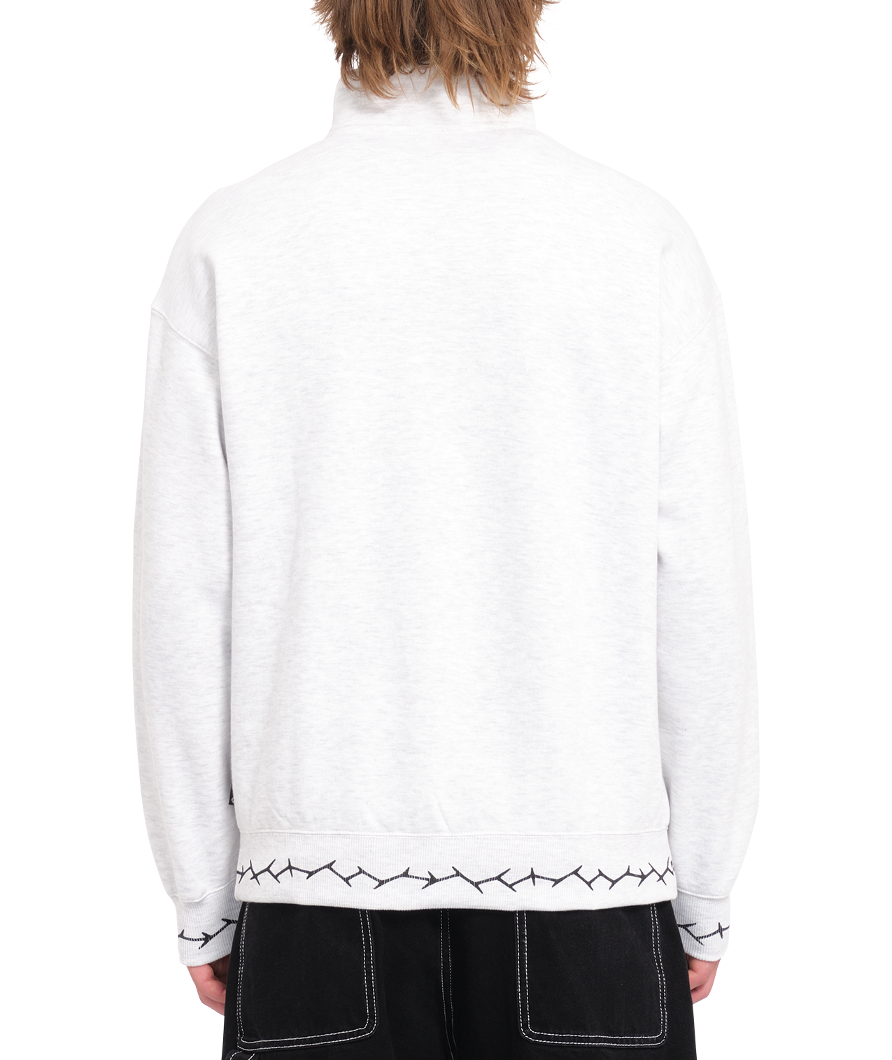 Volcom Mocklov Crew Sweatshirt - Bone Heather