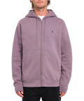 Felpa con zip Volcom Single Stone - Viola Vintage