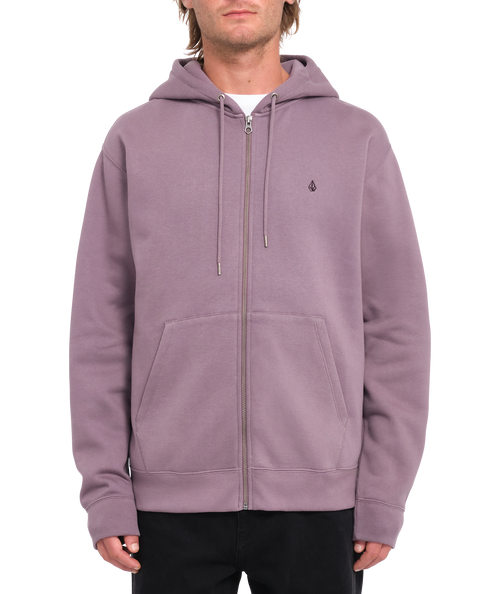 Volcom Single Stone Zip Hoodie - Vintage Violet