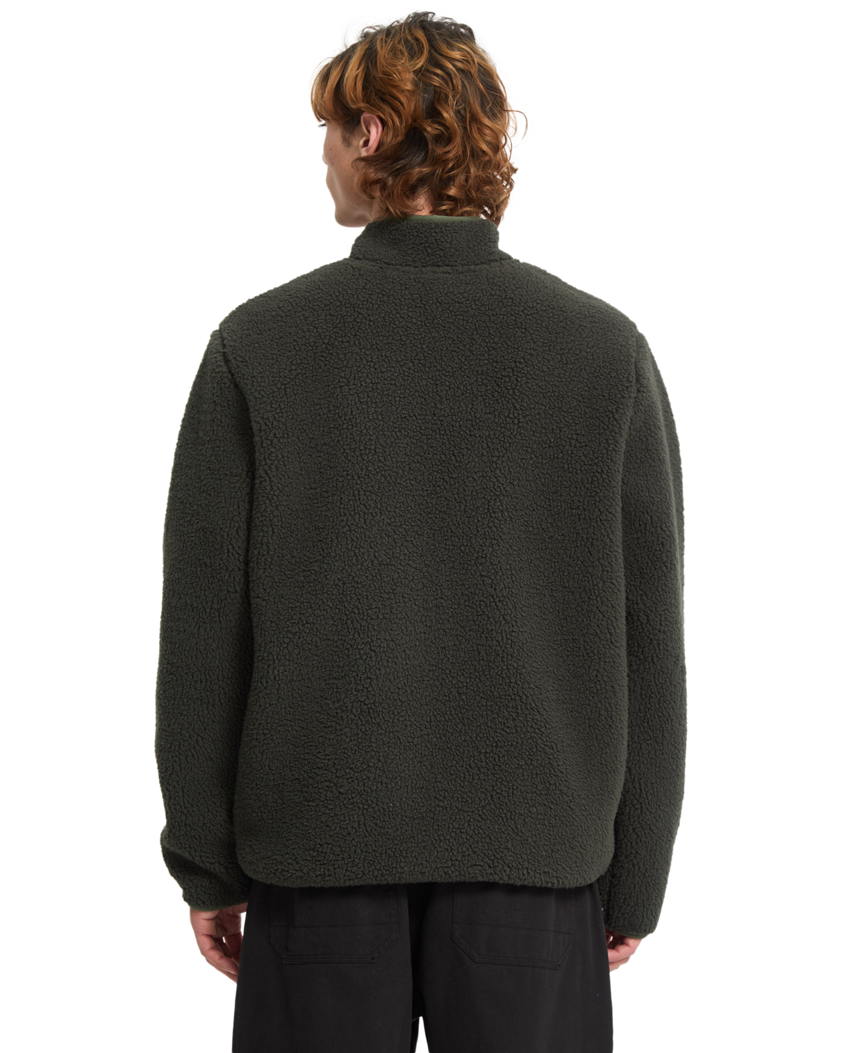 Felpa con zip Volcom Storm Stone - Rinsed Black