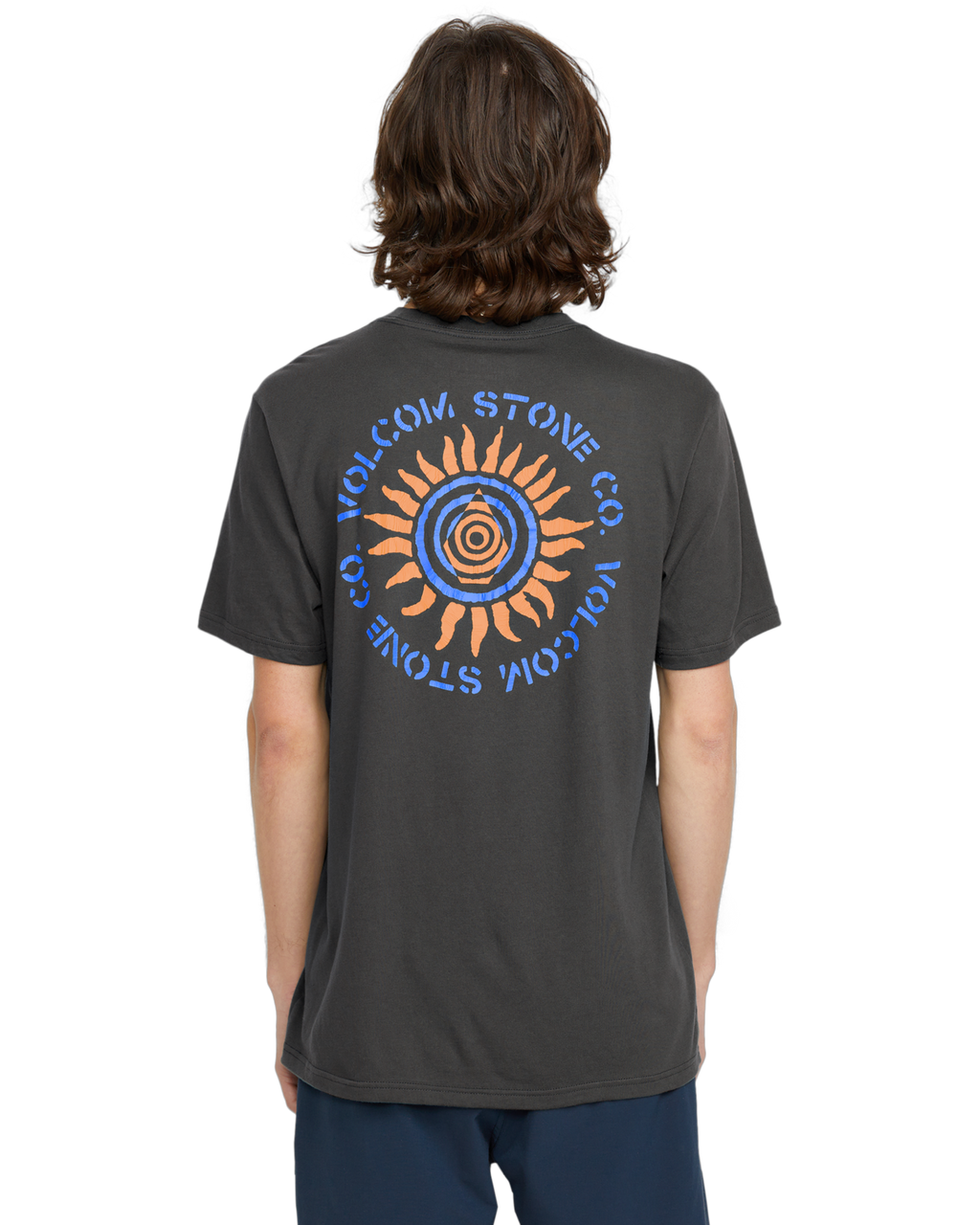 T-shirt de manga curta Volcom Jam Planet - Stealth