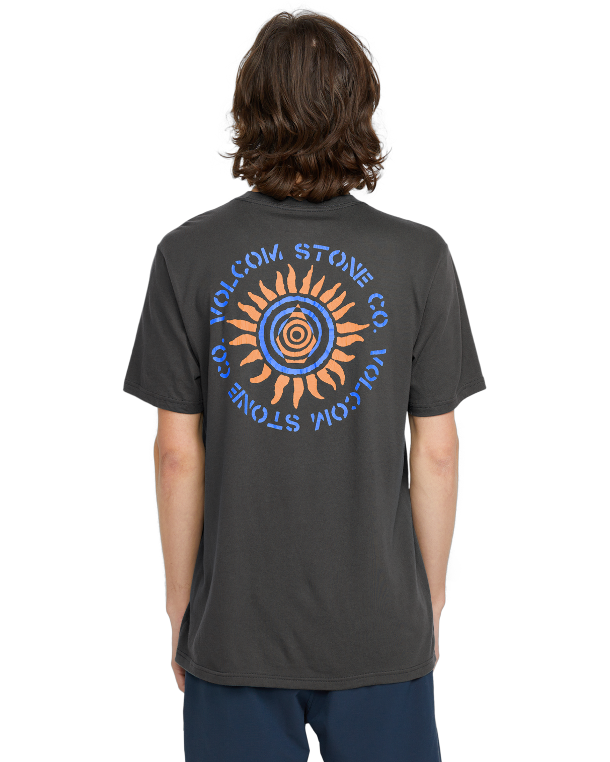 T-shirt de manga curta Volcom Jam Planet - Stealth