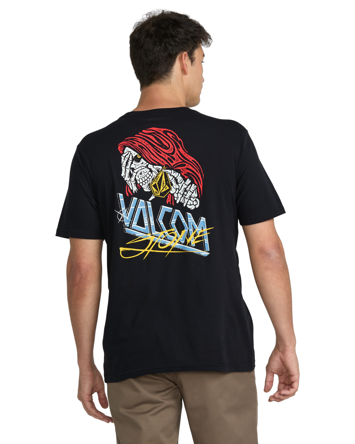 Volcom Dropped This Short Sleeve T-Shirt - Antique Black