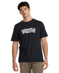 Kurzarm-T-Shirt Volcom Bender - Antikschwarz