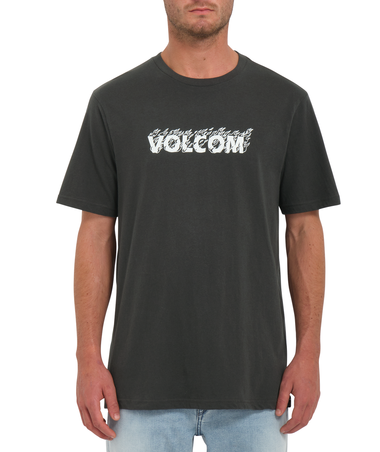 T-shirt de manga curta Volcom Firefight - Stealth