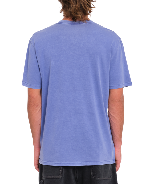 Kurzarm-T-Shirt Volcom Solid Stone Emb - Ballpoint Blue