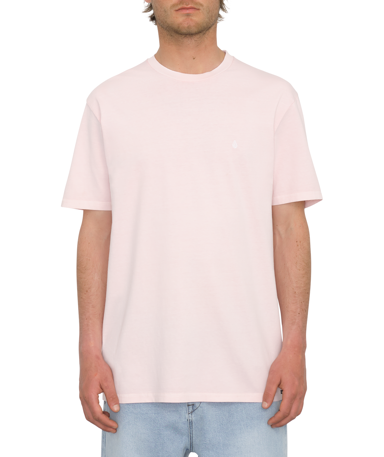 Volcom Solid Stone Emb camiseta manga corta hombre | Lilac Ash