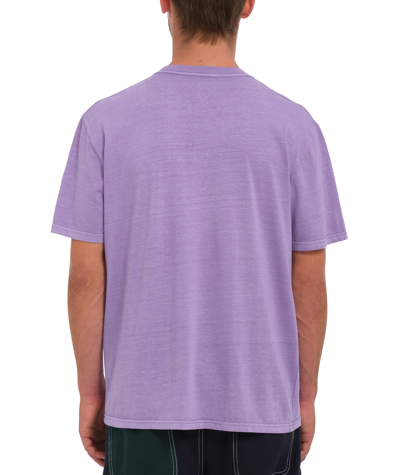 Volcom Solid Stone Emb camiseta manga corta hombre detail 1 | Paisley Purple