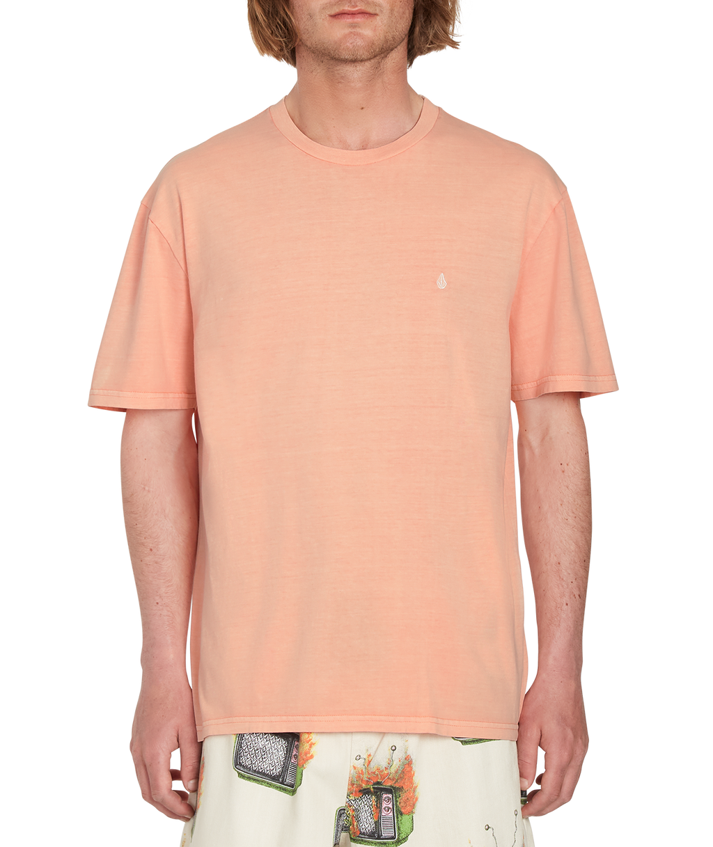 Volcom Solid Stone Emb camiseta manga corta hombre | Peach Bud