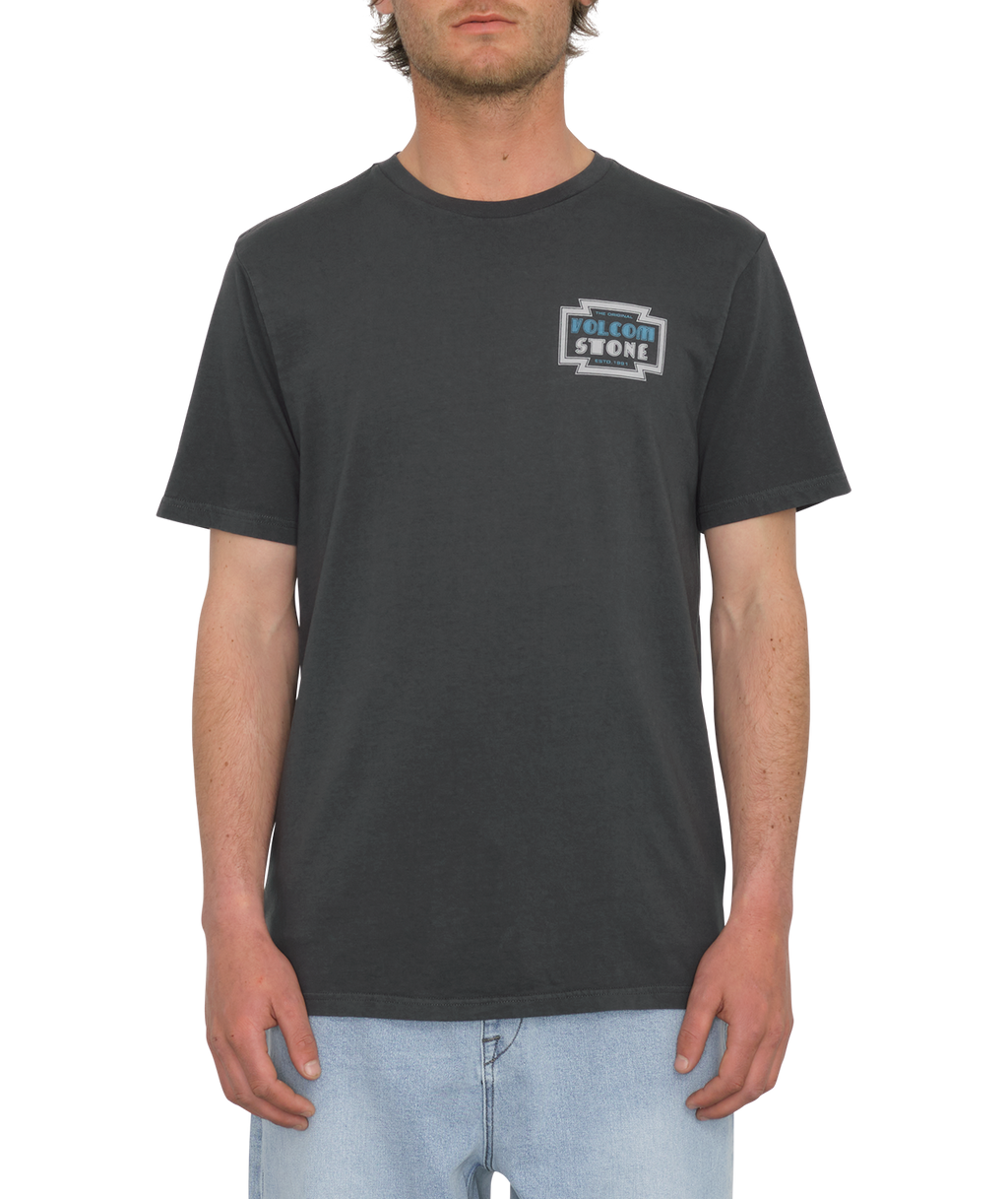 T-shirt de manga curta Volcom Saxy Cat - Stealth