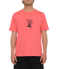 Kurzarm-T-Shirt Volcom Issam Night - Washed Ruby