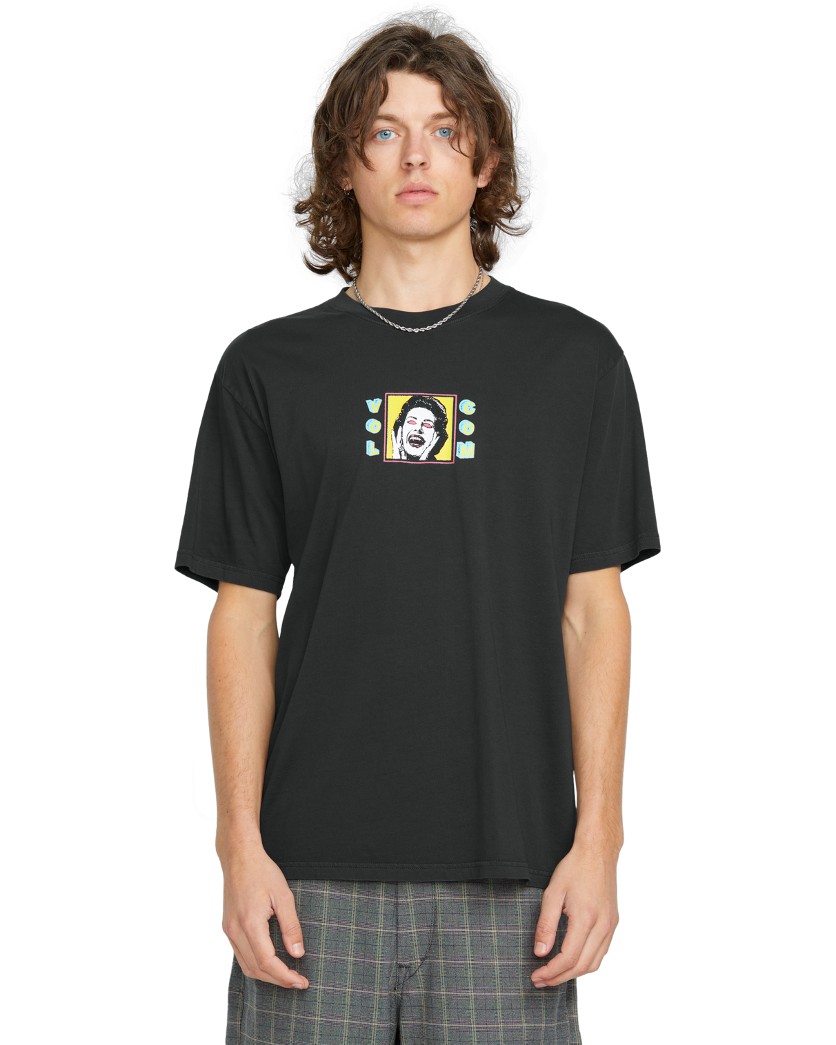 T-shirt de manga curta Volcom Space Thing - Stealth