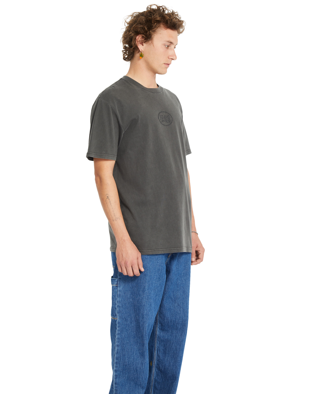 Volcom Handstone camiseta manga corta hombre detail 2 | BLACK