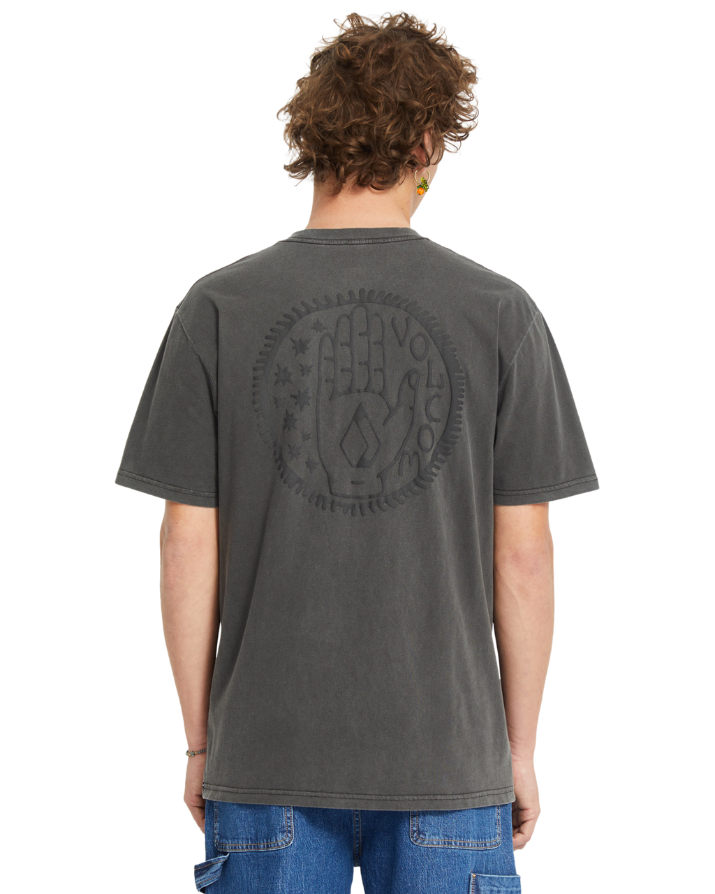 Volcom Handstone camiseta manga corta hombre detail 1 | BLACK