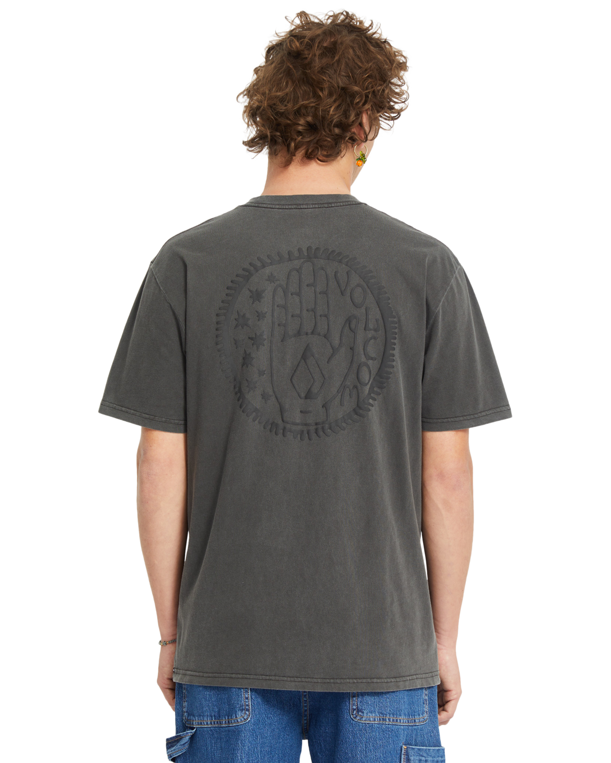 Volcom Handstone camiseta manga corta hombre detail 1 | BLACK