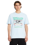 Camiseta de manga corta Volcom Worldly Pw - Carolina Blue