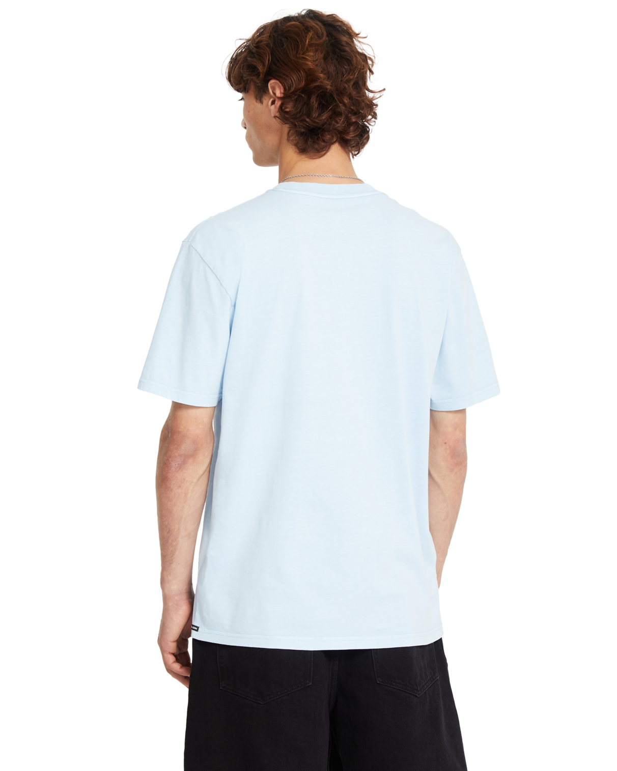 T-shirt de manga curta Volcom Worldly Pw - Azul Carolina