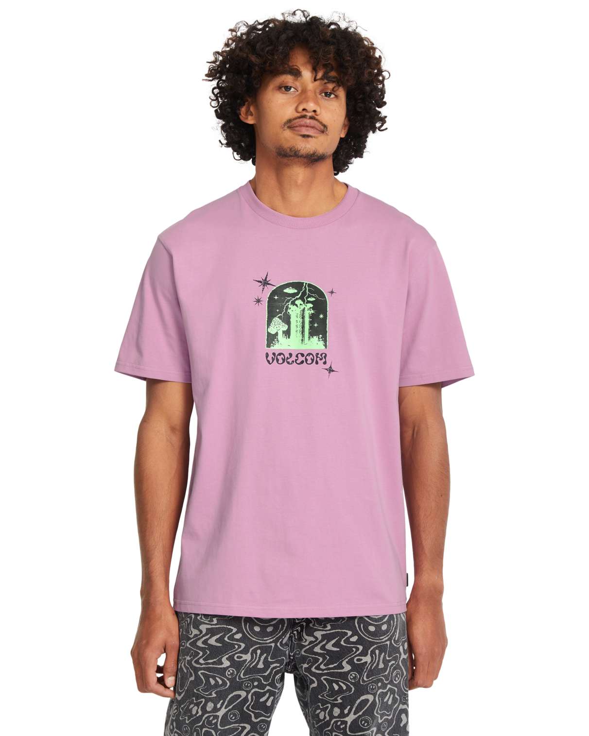 Volcom Filip Rygalski 2 camiseta manga corta hombre | STEEL PURPLE