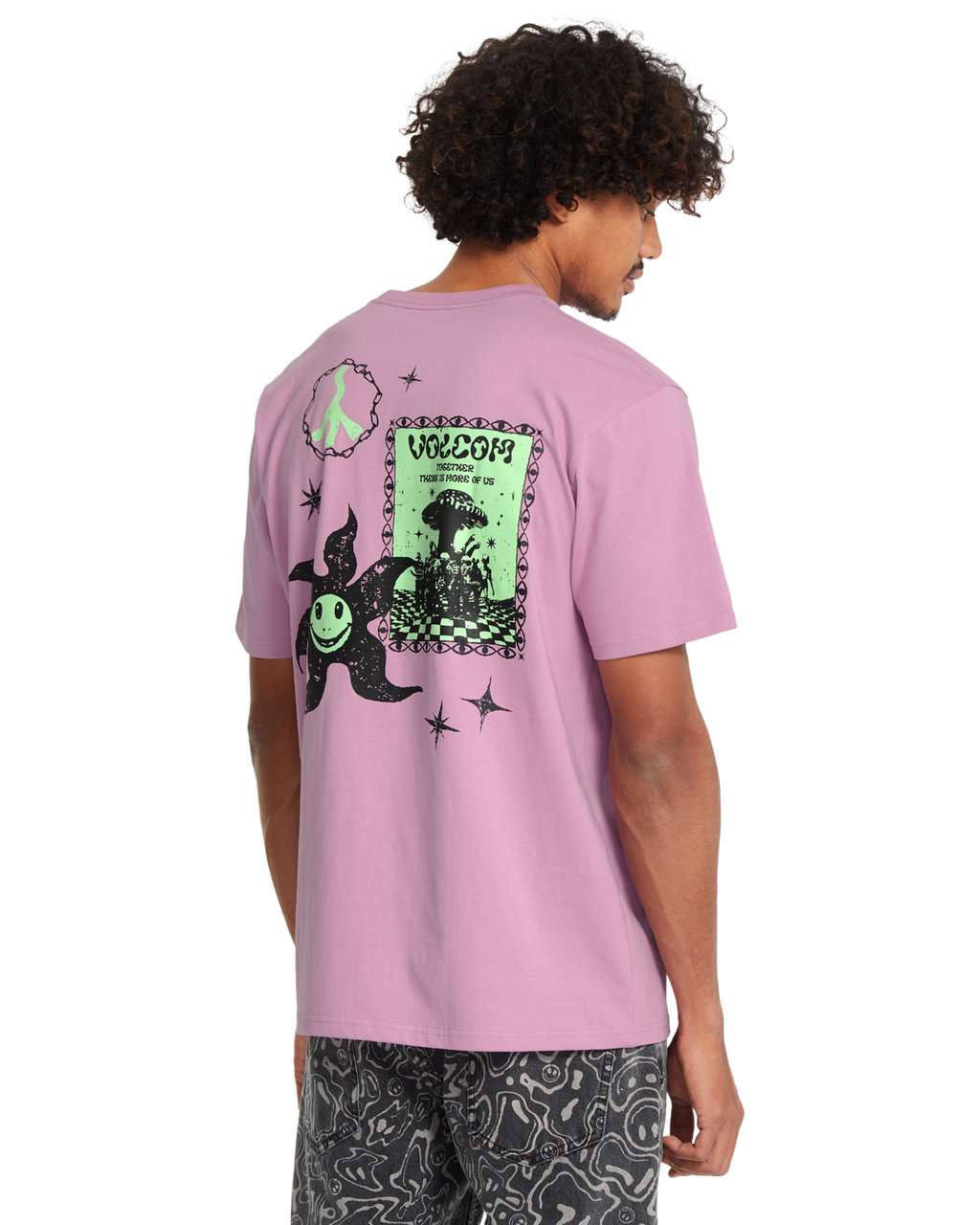 Volcom Filip Rygalski 2 camiseta manga corta hombre detail 1 | STEEL PURPLE