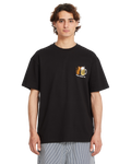 Volcom Curious Cat camiseta manga corta hombre | BLACK