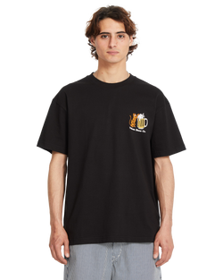 Volcom Curious Cat camiseta manga corta hombre | BLACK