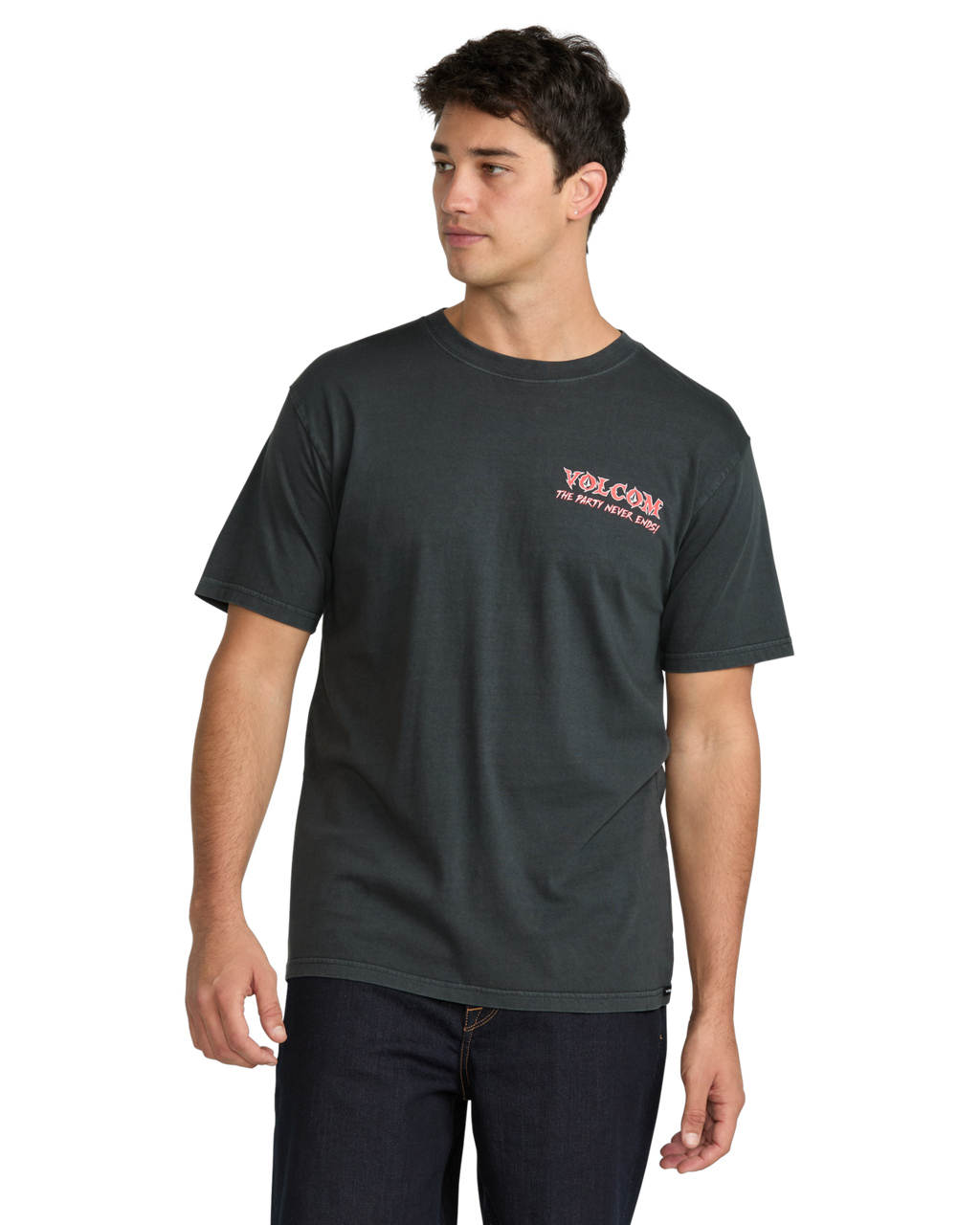 Volcom Never Ends Short Sleeve T-Shirt - Stealth