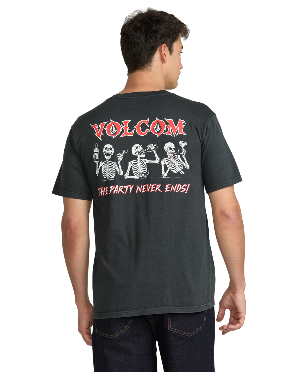 Volcom Never Ends Short Sleeve T-Shirt - Stealth