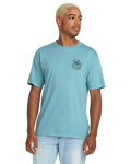 Volcom Rat Bar Short Sleeve T-Shirt - Used Blue