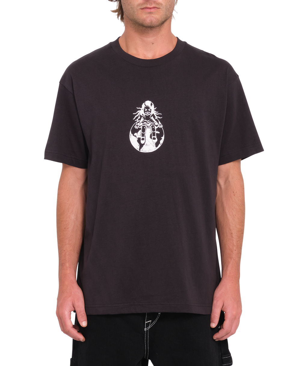 T-shirt de manga curta Volcom Fa Keutchi 1 - Preto