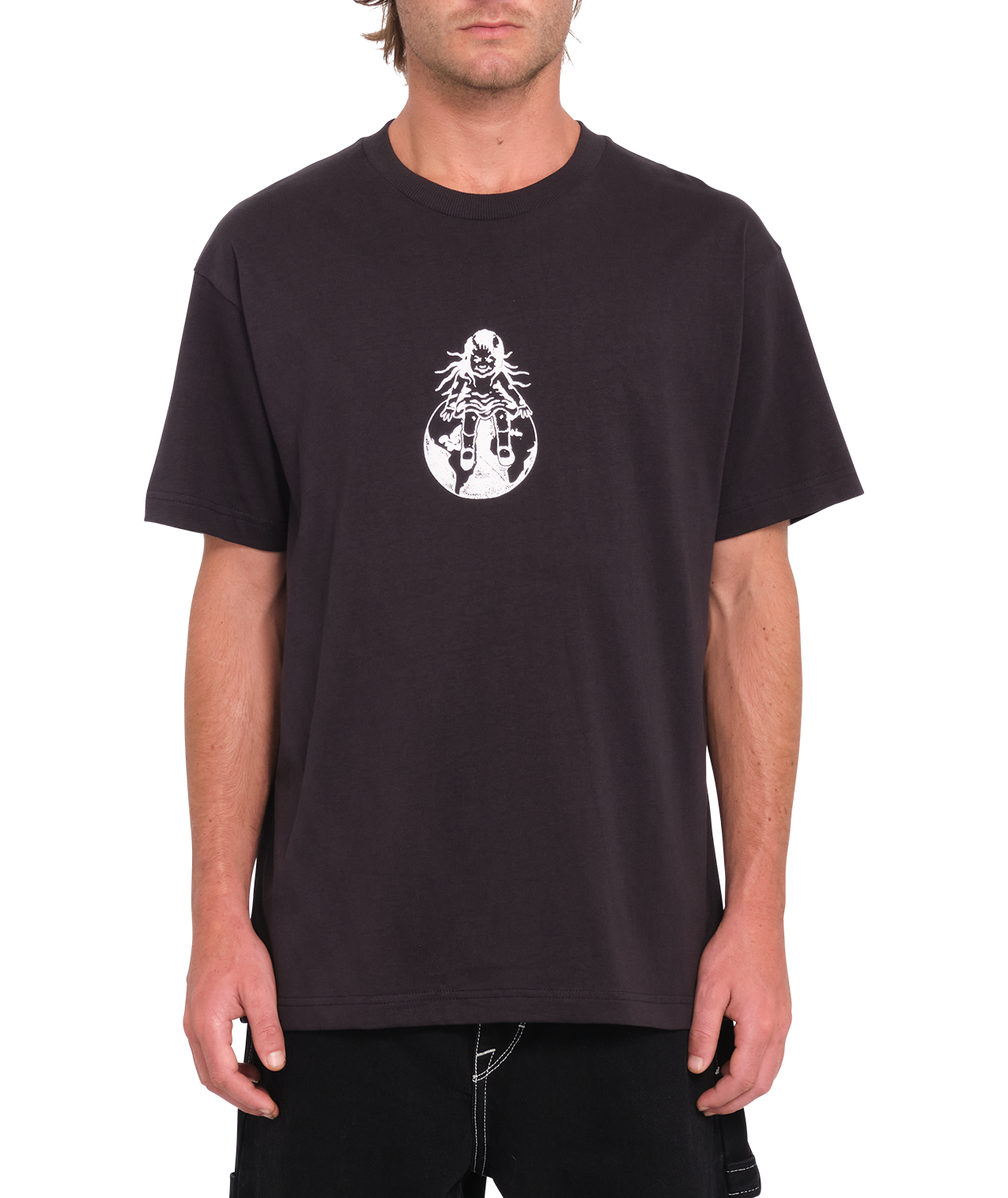Volcom Fa Keutchi 1 Short Sleeve T-Shirt - Black