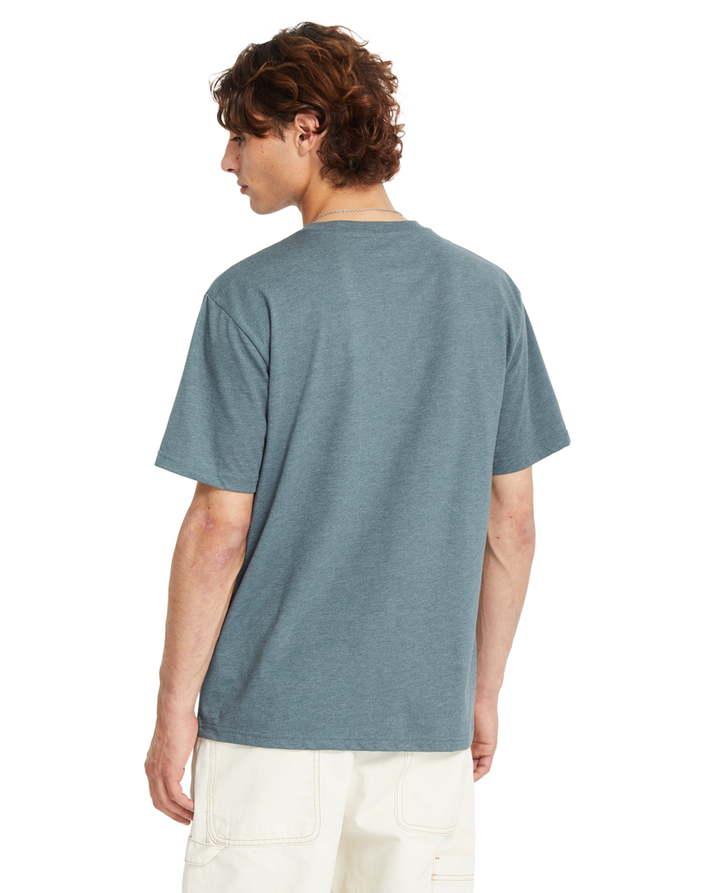 T-shirt de manga curta Volcom Circle Blanks Hth - Dark Slate