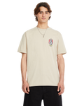 Kurzarm-T-Shirt Volcom Draggin Stone Hth - Hellkhaki