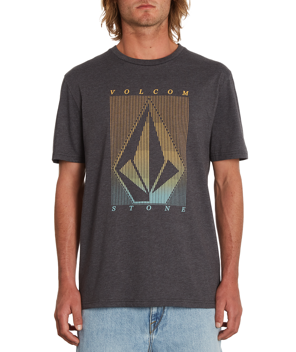 Volcom Spectal Hth Short Sleeve T-Shirt - Heather Black