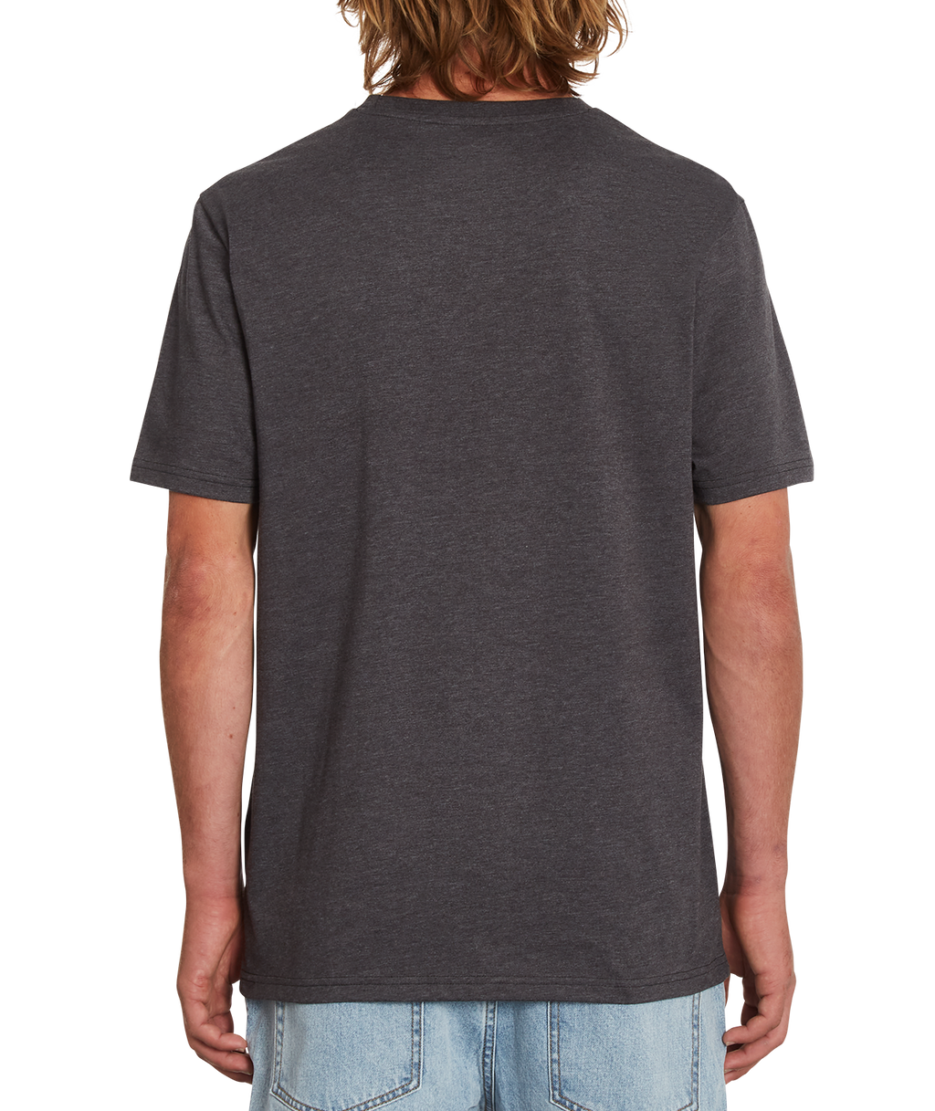 Volcom Spectal Hth Short Sleeve T-Shirt - Heather Black
