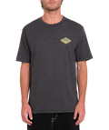 Kurzarm-T-Shirt Volcom Voboxed Hth - Heather Black